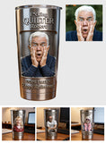 F*cking Quilter Happy Retirement - Personalized Retired Tumbler