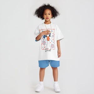 4th of July Goose - Personalized Kid Kid T-shirt & Shorts