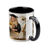 Happy Graduation! - Personalized Graduation Accent Mug