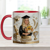 Happy Graduation! - Personalized Graduation Accent Mug