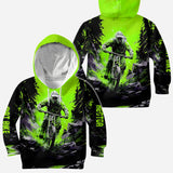 Cool Dirt Bike, Motocross - Personalized Dirt Bike All Over Shirt