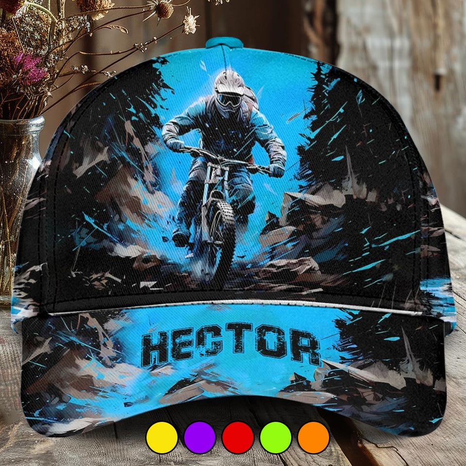Cool Dirt Bike, Motocross - Personalized Dirt Bike Classic Cap