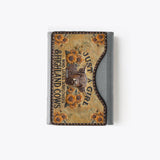 Just A Girl Who Loves Highland Cow - Personalized Highland Cow Magsafe Wallet