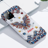 Patriotic Eagle - Personalized Bald Eagle Full Print Phone Case