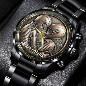 I Love You - Personalized Biker Hand Watch