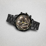 I Love You - Personalized Biker Hand Watch