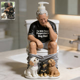 Funny Dog Dad/ Dog Mom Moment - Personalized Dog Pump Dispenser