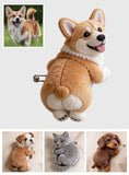 Pet Mom, Pet Lovers Gift - Personalized Dog Plush Brooch