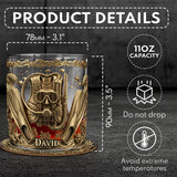 Scuba Diving Life - Personalized Scuba Diving Whiskey Glass