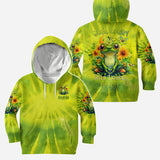 Just A Girl Who Love Frogs - Personalized Frog Hoodie and Leggings