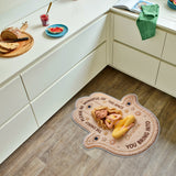 Please Be Mindful - Personalized Yoga Non-Slip Tufted Rug