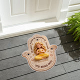 Please Be Mindful - Personalized Yoga Non-Slip Tufted Rug