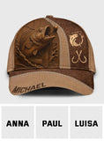 Large Mouth Bass - Personalized Fishing Classic Cap