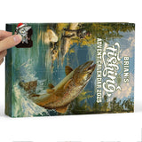 Fishing Advent Calendar 2025 - Personalized Fishing Advent Calendar With Ornaments