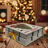 Christmas Activities - Personalized Family Folded Advent Calendar With Ornaments
