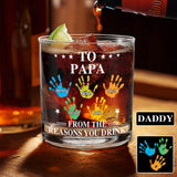 Reason To Drink - Personalized Father Whiskey Glass
