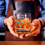 Reason To Drink - Personalized Father Whiskey Glass