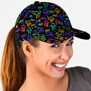 Astronauts Suitable for Kids to Go Out with Outdoor - Personalized Kid Classic Cap