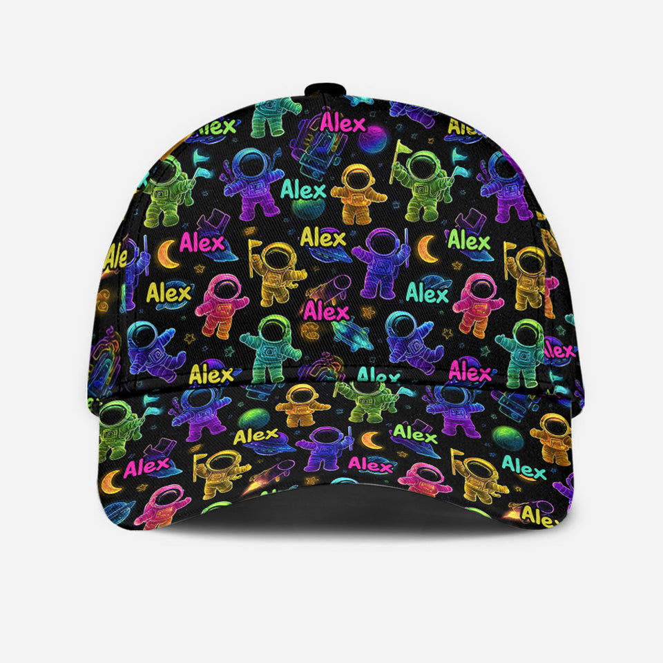 Astronauts Suitable for Kids to Go Out with Outdoor - Personalized Kid Classic Cap