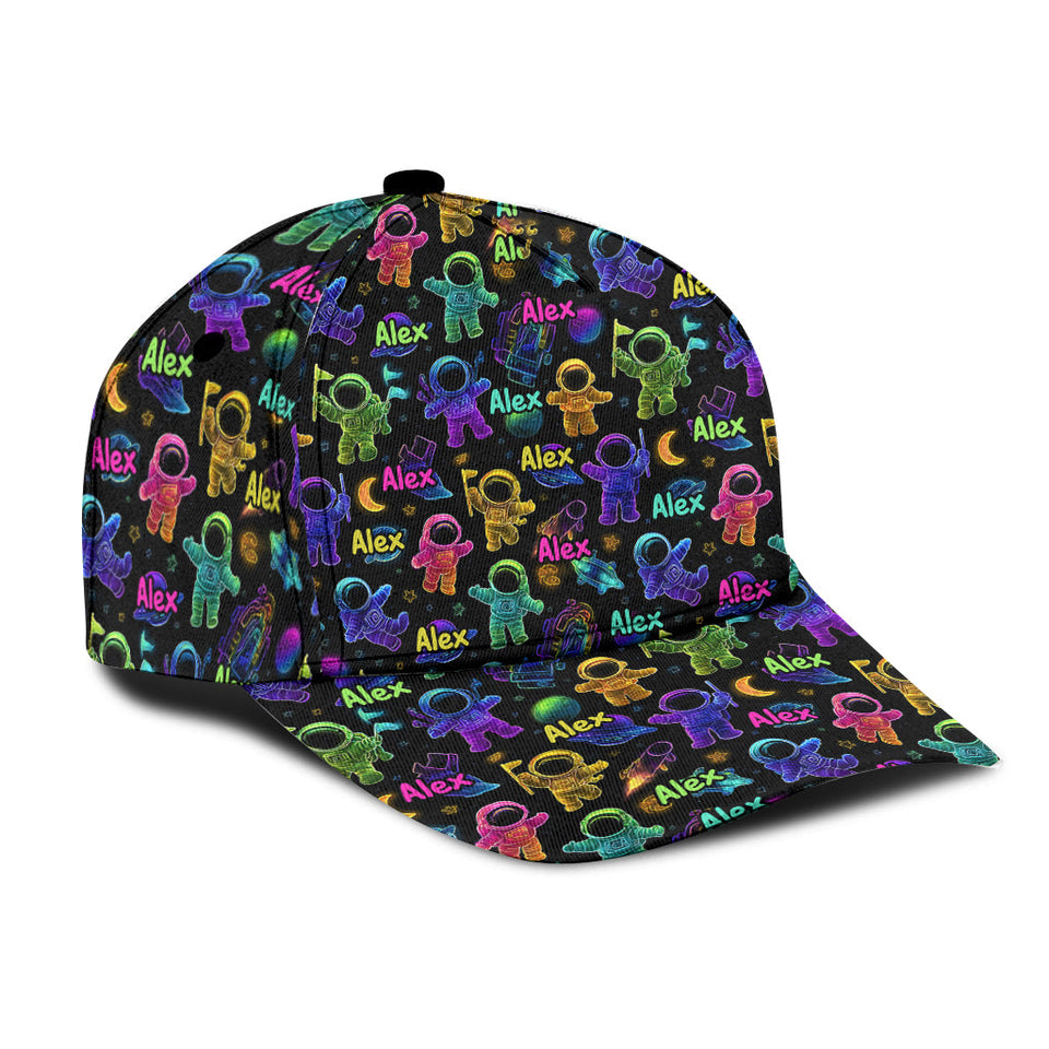 Astronauts Suitable for Kids to Go Out with Outdoor - Personalized Kid Classic Cap