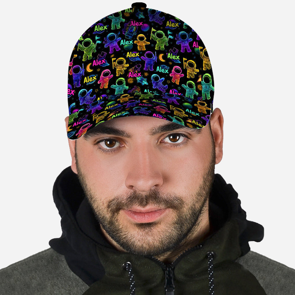 Astronauts Suitable for Kids to Go Out with Outdoor - Personalized Kid Classic Cap