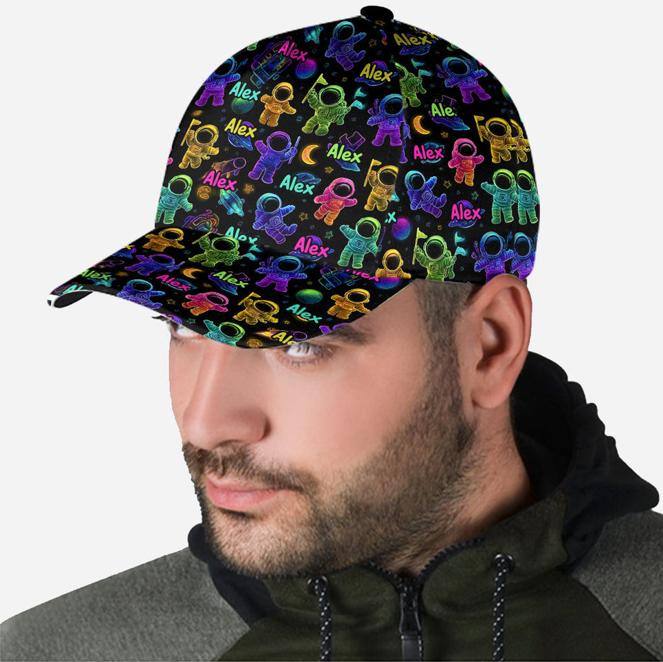 Astronauts Suitable for Kids to Go Out with Outdoor - Personalized Kid Classic Cap