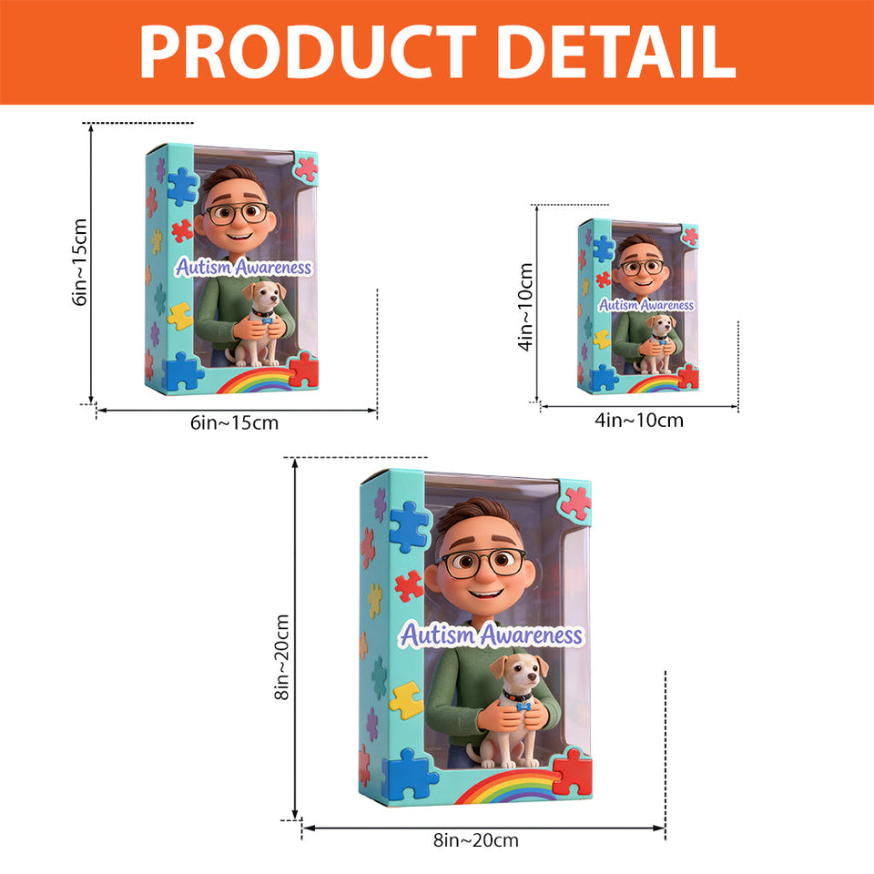 Autism Awareness - Personalized Autism Awareness Custom Shaped Acrylic Plaque