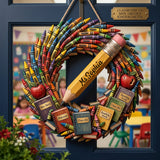 Welcome To My Class - Personalized Teacher Custom Shaped Wood Sign