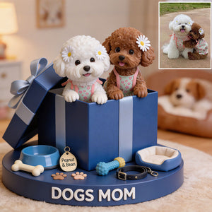 I Love My Dogs - Personalized Dog Custom Shaped Acrylic Plaque