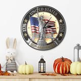 250th Anniversary - Personalized Patriot LED Light Wall Clock