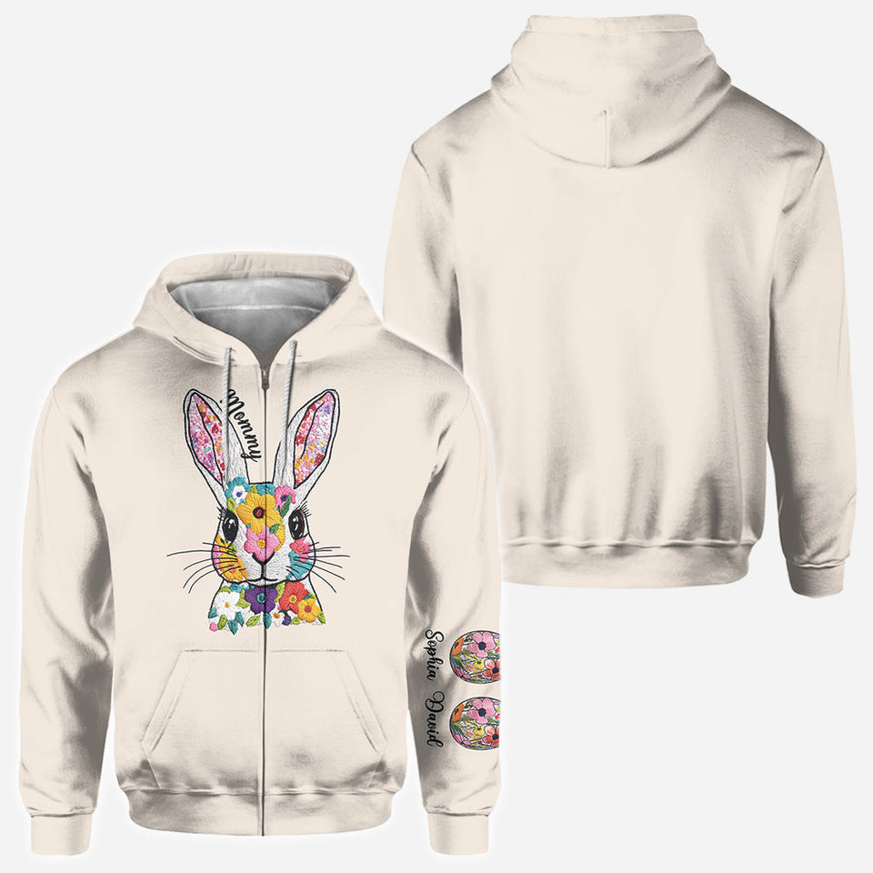 Mama's Bunny Gift For Mom, Grandma,... - Personalized Mother All Over Shirt