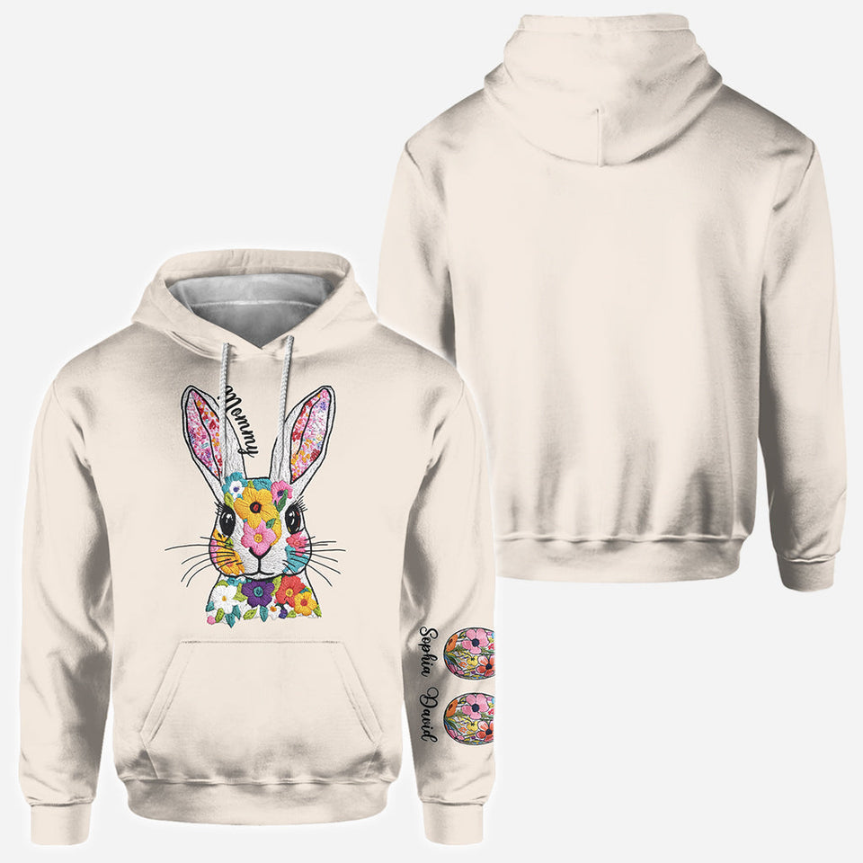 Mama's Bunny Gift For Mom, Grandma,... - Personalized Mother All Over Shirt