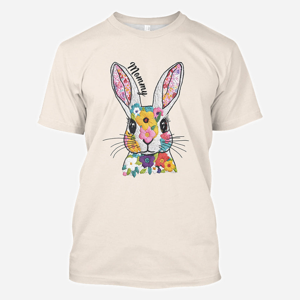 Mama's Bunny Gift For Mom, Grandma,... - Personalized Mother All Over Shirt