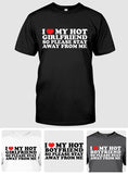 I Love My Girlfriend - Personalized Couple T-shirt And Hoodie