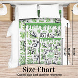Just A Girl Who Loves Pandas - Personalized Panda Lover Blanket