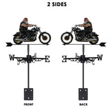 Biker Gift, Motorbike Lovers Gift - Personalized Biker Weather Vane