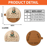 Office Status - Personalized Mother Spinner Sign Custom Shape