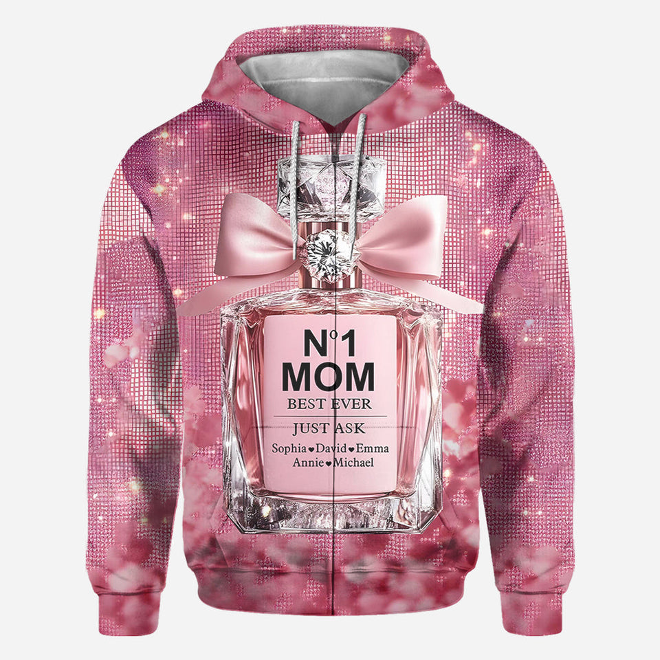 No1 Mom Ever - Personalized Mother All Over Shirt