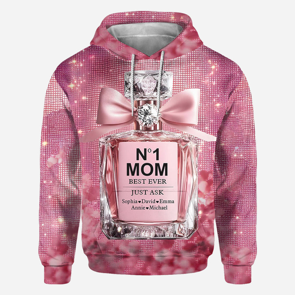 No1 Mom Ever - Personalized Mother All Over Shirt
