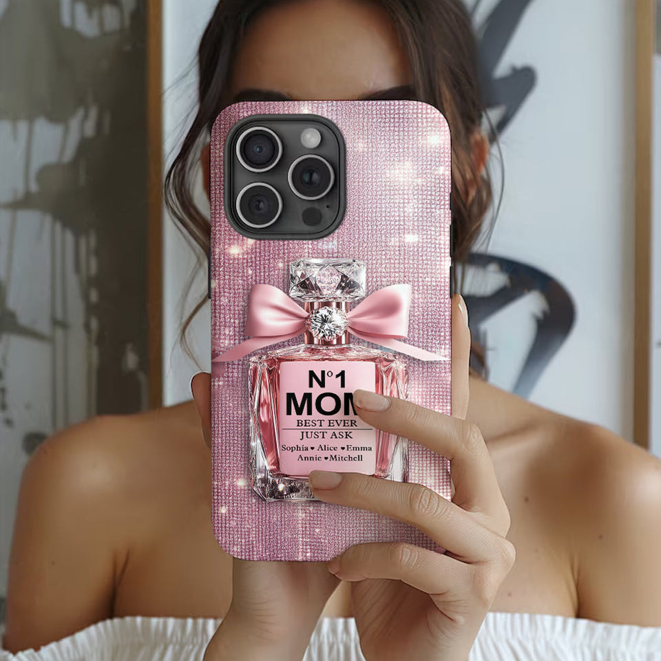 No1 Mom Ever - Personalized Mother Full Print Phone Case