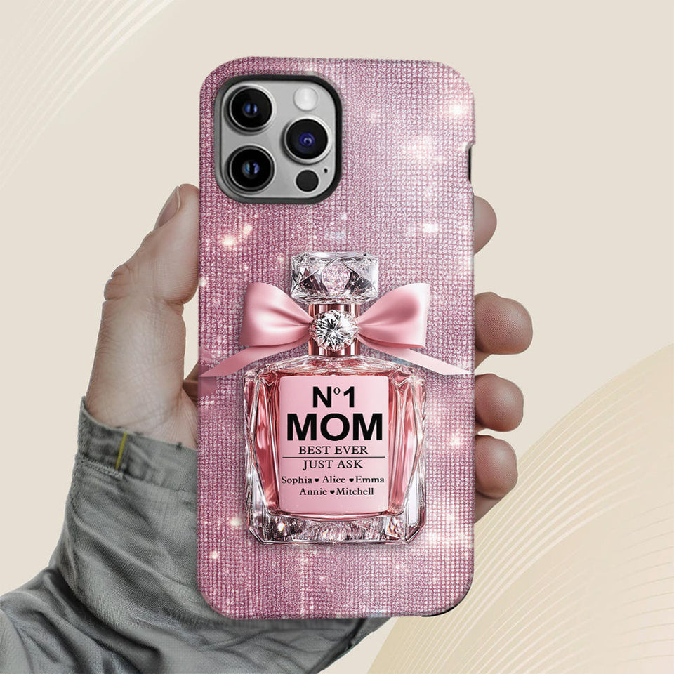 No1 Mom Ever - Personalized Mother Full Print Phone Case