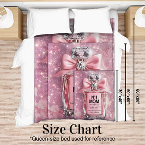 No1 Mom Ever - Personalized Mother Blanket