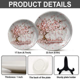 Grandkids Make Life More Grand - Personalized Grandma Ceramic Round Plate