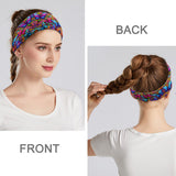 Colorful Butterfly Pattern - Personalized Hippie Unisex Headband/ Turban
