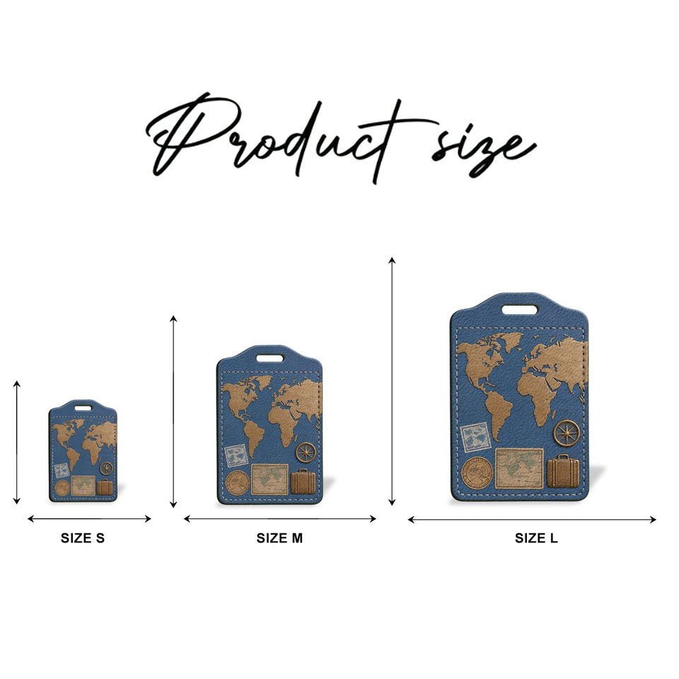 Just A Girl Boy Who Loves Traveling - Personalized Travelling Passport Holder & Luggage Tag Set