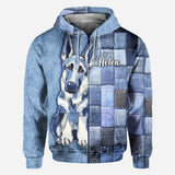 Love German Shepherds - Personalized Dog All Over Shirt