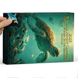 Beach Lovers - Personalized Sea Lover Advent Calendar With Ornaments