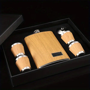 Men's Hip Flask Wine Set