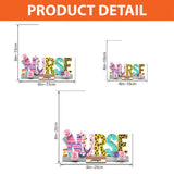Love Nurse Life - Personalized Nurse Custom Shaped Acrylic Plaque