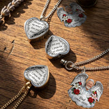 Urn Necklace for Ashes, Cremation Jewelry Necklace, Memorial Gift - Personalized Memorial Urn Pendant Necklace
